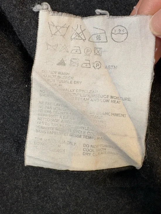 miu miu charcoal wool tailored button up blouse italy - Picture 9 of 15